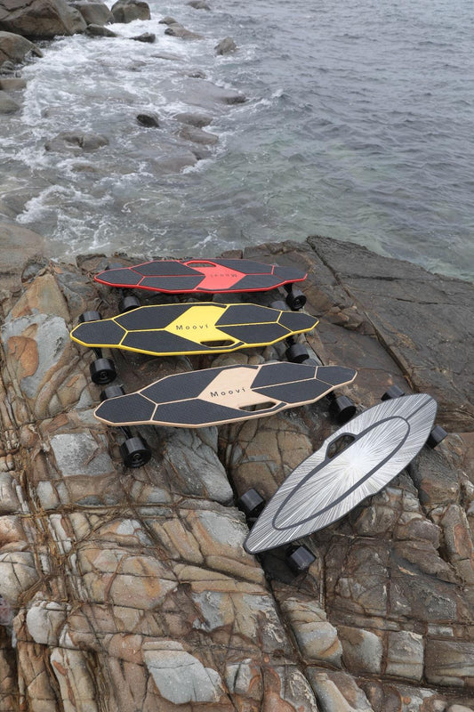 Moovi Art Collaboration Electric Skateboard